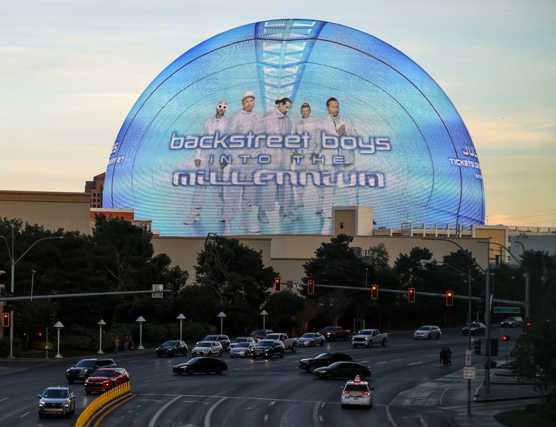 Wie es (noch nicht) endet: Im Sommer spielen Backstreet Boys in der Super-Arena Sphere in Las Vegas 21 Konzerte. Im Herbst kommt die Show für sechs Konzerte, die einzigen in Europa, nach Düsseldorf.