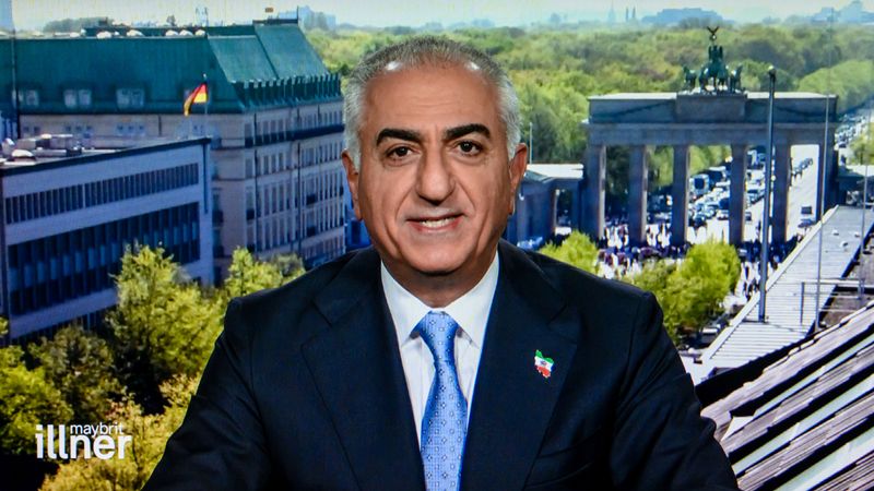 Reza Pahlavi kritisierte im "Maybrit Illner"-Interview die Haltung der Europäer zum Mullah Regime in Iran.