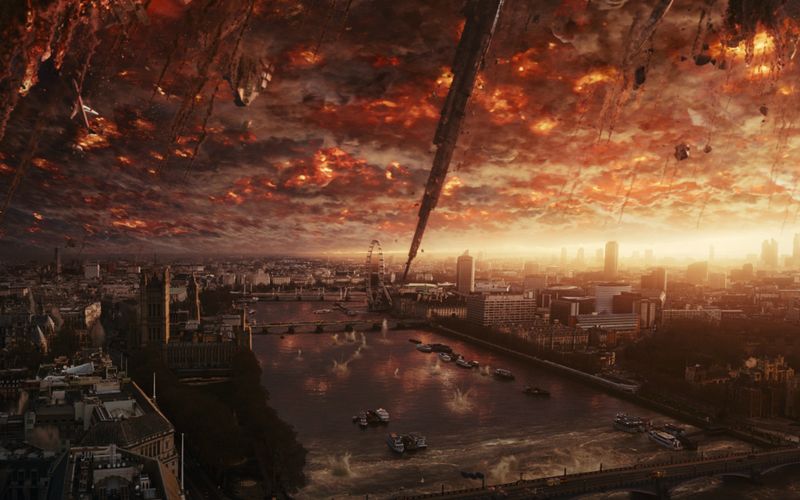 Wie fragil unser Planet ist, wenn er von Naturkatastrophen, Meteoriten oder fiesen Aliens attackiert wird, führt uns Hollywood allzu gerne und immer wieder vor Augen. Anlässlicher der Ausstrahlung des Weltuntergangsspektakels "Independence Day: Wiederkehr" (Bild) am 3. Mai, 20.15 Uhr bei SAT.1 zeigt die Galerie, in welchen Filmen unsere Welt am eindrucksvollsten zerstört wird.