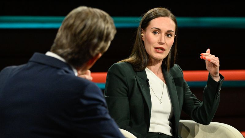  Finnlands ehemalige Ministerpräsidentin Sanna Marin erklärte bei "Markus Lanz", was hinter der Widerstandsfähigkeit des finnischen Volkes steckt. 