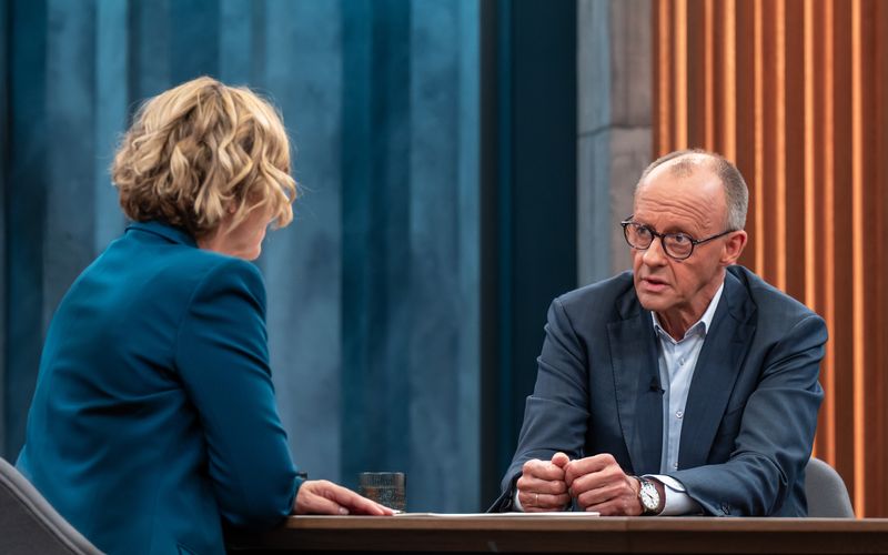 Friedrich Merz gab bei Caren Miosga Auskunft über den Zustand der Regierungskoalition.