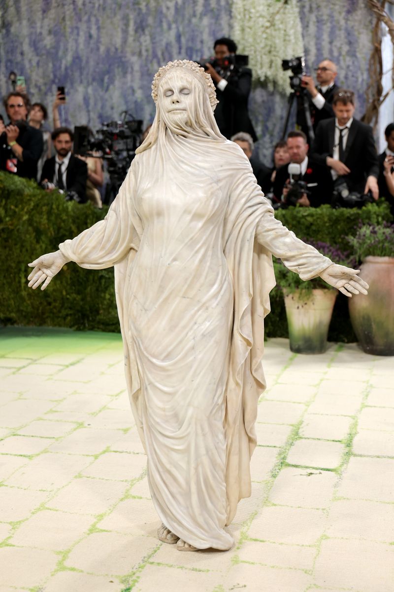 Heidi Klum war mit ihrer "Kleiderwahl" bei der diesjährigen Met-Gala der Hingucker des Tages.