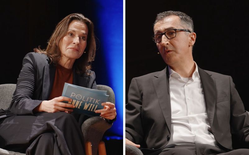 Cem Özdemir verblüffte Anne Will mit einer Berlin-Stichelei.