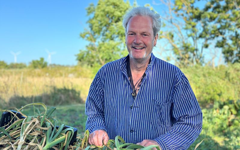 Landwirt Turner lebt als Selbstversorger auf einer schwedischen Insel.