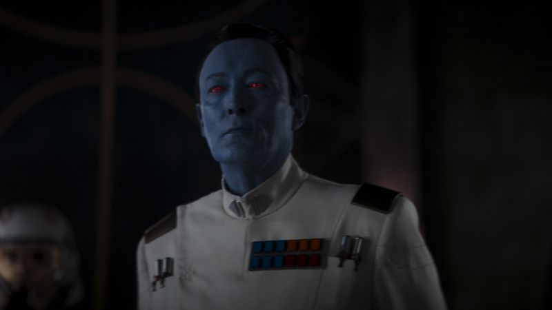 Dem fiesen Admiral Thrawn (Lars Mikkelsen) gelingt die Rückkehr ins bekannte "Star Wars"-Universum.