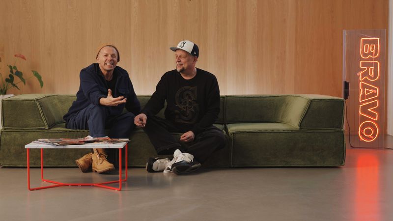 Michi Beckl (links) und Smudo von den Fantastischen Vier müssen heute noch lachen, wenn sie an den "Rap-Krieg" zwischen ihrem Fanta-Kollegen Thomas D und Oli.P denken.