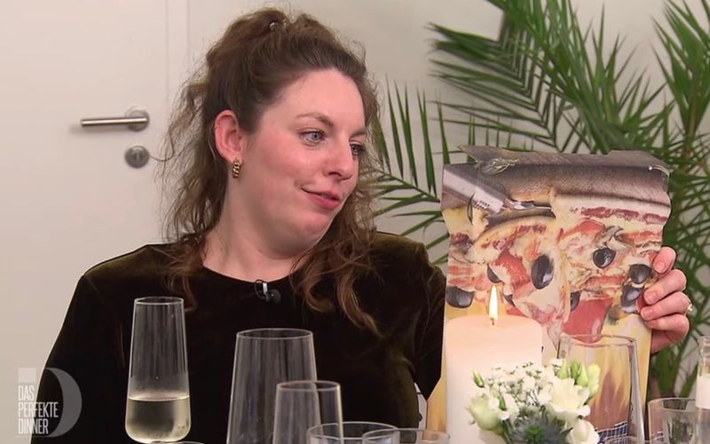 Lieferpizza für Gastgeberin Jessica? Nein, ein Geschenk für einen Pizzakurs!