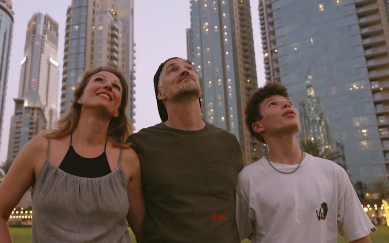 Erst Lieblings-Urlaubsziel, jetzt neue Heimat: die Schramms in Dubai.