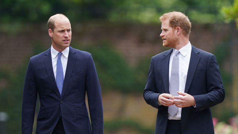 Prinz William und Prinz Harry