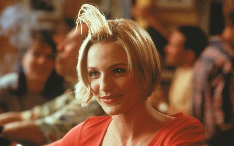 Standfestes Styling: Das Sperma in Marys (Cameron Diaz) Tolle hat einen Vorteil - die Frisur hält, garantiert. 