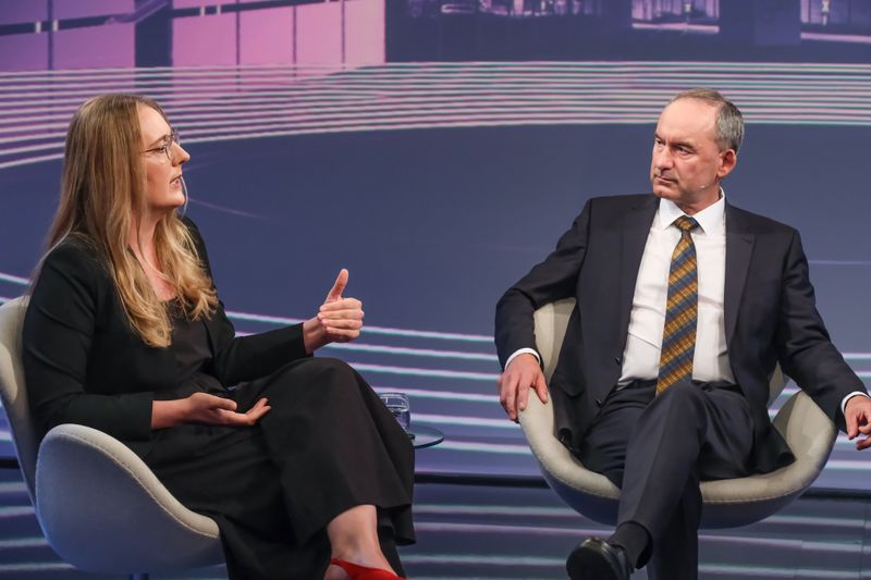 Grünen-Fraktionschefin Katharina Dröge und Bayerns Wirtschaftsminister Hubert Aiwanger lieferten sich am Montagabend bei "Maischberger" einen hitzigen Schlagabtausch.